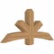 Ekena Millwork Alberta Smooth Timber Gable Bracket, Western Red Cedar, 60"W x 27"H x 5 1/2"D x 5 1/2"F, 11/12 Pitch GBW060X27X0606ALB00SWR - alternate 2